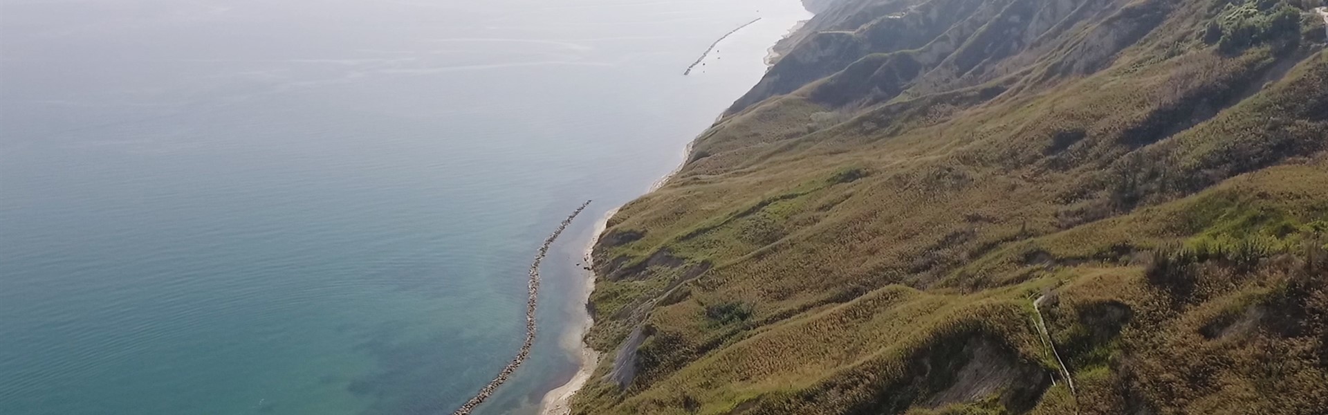 La falesia costiera del San Bartolo